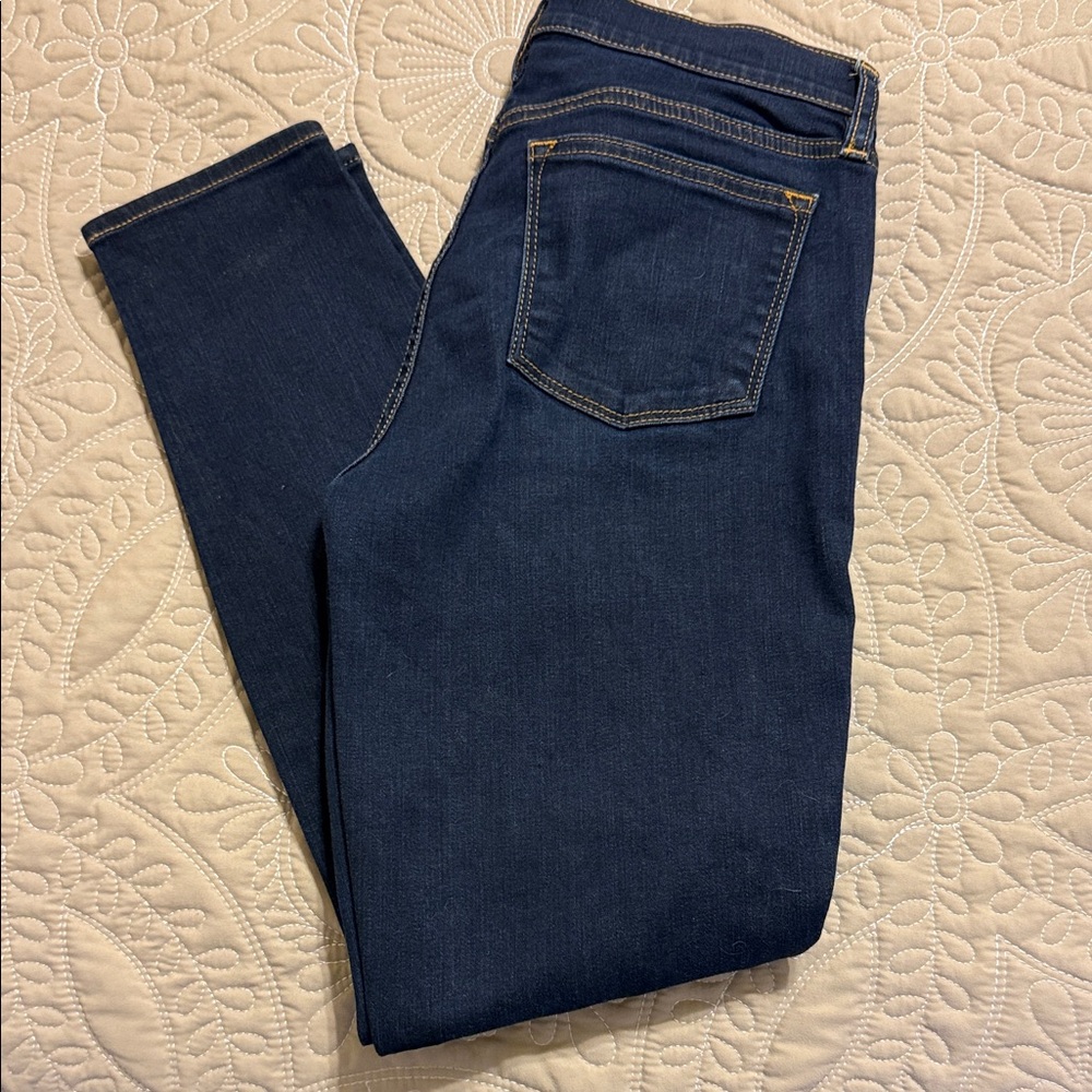 J. Crew Dark Blue Skinny Jeans
